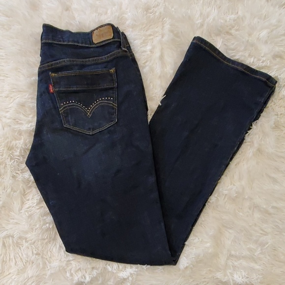 Levi's 515 Straight Bootcut Jeans - Picture 2 of 3